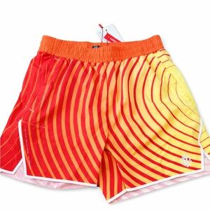 Baseball Lifestyle 101 shorts NWT adult S Orange gradient